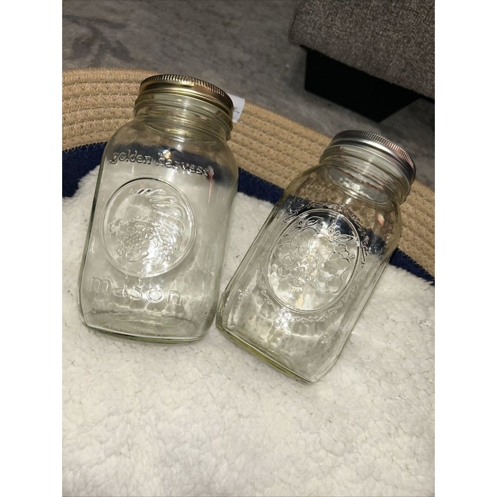 Ball Wide Mouth 1500ml / 6 Cups Volume Glass Canning Jars W/ lids 24oz